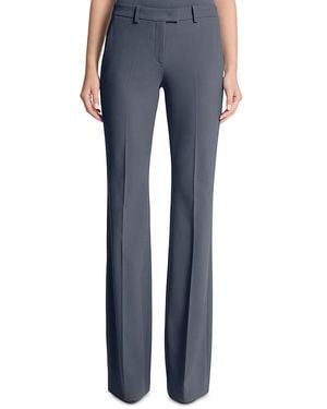 Michael Kors Haylee Stretch Wool Trousers - Blue