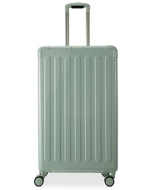 Hedgren Hedge Glossy Large Expandable Spinner Checked Bag - Green