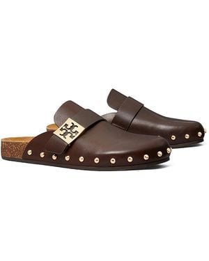 Tory Burch Mellow Studded Mule - Brown