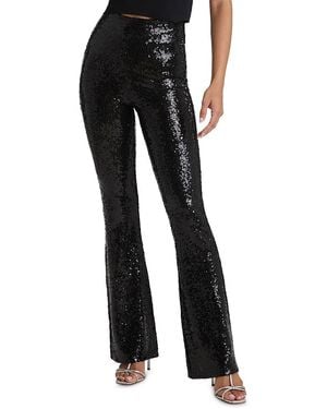 Commando Sequin Flare Leggings - Black
