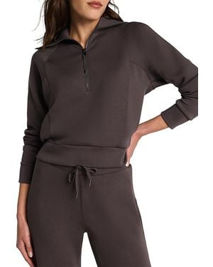 Spanx Airessentials Half Zip - Black