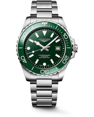 Longines Hydroconquest Watch, 42Mm - Green
