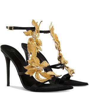 Giuseppe Zanotti Incanto Stiletto Sandals - Metallic