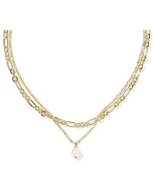 Kendra Scott Ashton Multi Strand Necklace, 16-19 - Metallic
