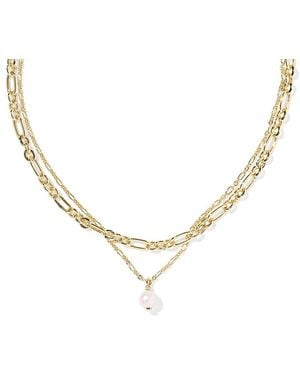 Kendra Scott Ashton Multi Strand Necklace, 16-19 - Metallic