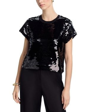 Generation Love Kai Paillette Top - Black