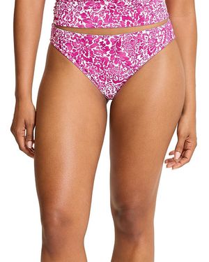 Tommy Bahama Paisley Daze Reversible Hipster Swim Bottom - Pink