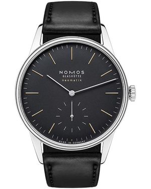 Nomos Orion Neomatik Watch, 36.4Mm - Black