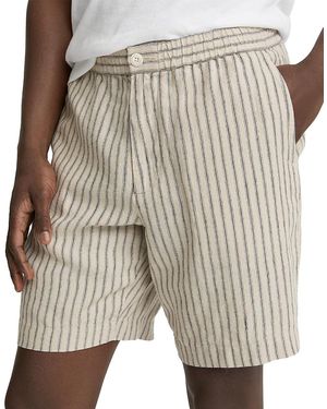 Vince Ballstone Stripe Shorts - Gray