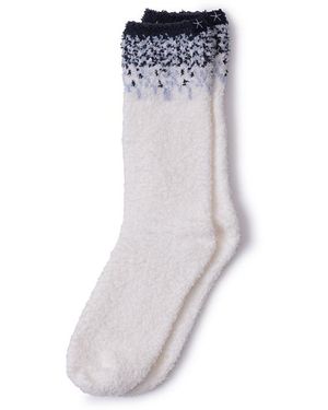 Barefoot Dreams Cozychic Confetti Socks - Blue