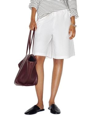 Reformation Sandy Pull-On Shorts - White