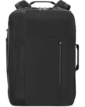 Briggs & Riley Convertible Backpack Duffle Bag - Black