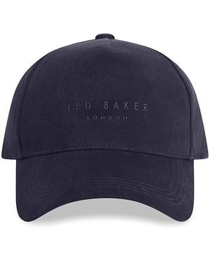 Ted Baker Fredds Branded Baseball Cap - Blue
