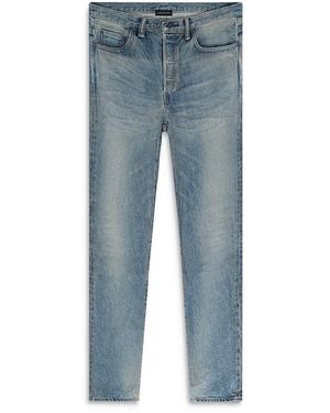 John Elliott The Daze Straight Leg Jeans - Blue