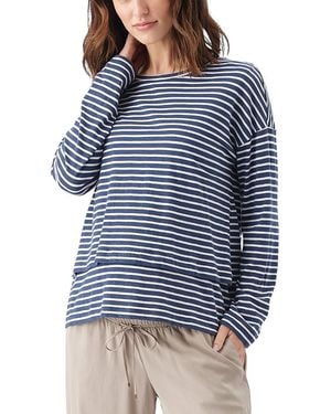 Ripe Maternity Claudette L/S Nursing Top - Blue