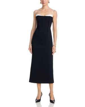 Jonathan Simkhai Kristen Sleeveless Midi Dress - Blue