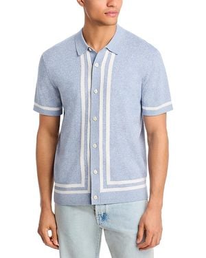 Rails Leo Short Sleeve Cardigan - Blue