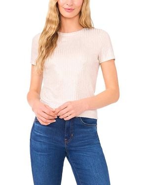 Ted Baker Piper Knit Short Sleeve Top - Blue