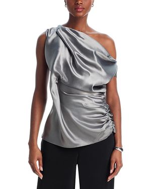 Paris Georgia Basics Liquid Top - Gray