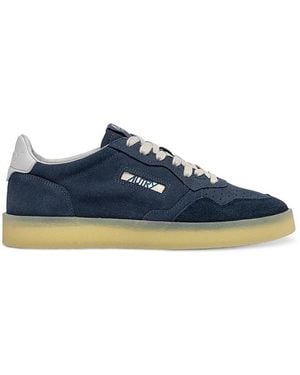Autry Medalist Low Suede Sneakers - Blue