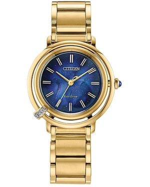 Citizen Eco-Drive Classic Arcly Watch, 31Mm - Blue