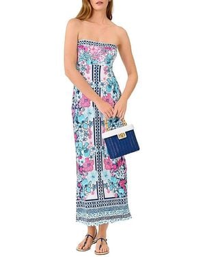 Lilly Pulitzer Noa Strapless Maxi Dress - Blue