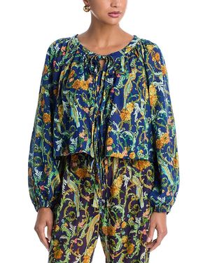 Coniglio Palm Beach Oleander Blouse - Blue