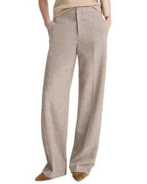 Vince Donegal Mid Rise Trousers - Natural