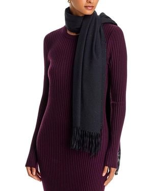 Fraas V Solid Sparkle Scarf - Purple