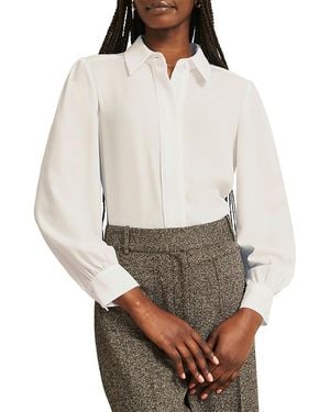 Hobbs Rose Blouse - Gray