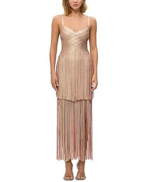 Hervé Léger The Metallic Vivienne Gown