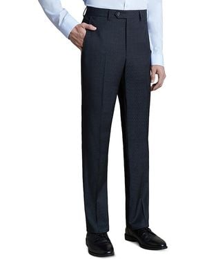 Santorelli Wool Stretch Comfort Pant - Blue