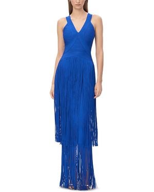 Hervé Léger The Brigitte Gown - Blue