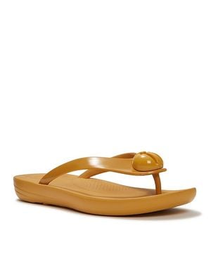 Fitflop Iqushion Glossy Button Sandals - Multicolor