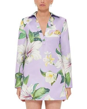 LEO LIN Acacia Mini Dress - Gray