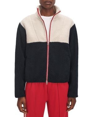Rag & Bone Charly Zip Front Jacket - Red
