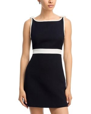 LoveShackFancy Catrice Mini Dress - Black