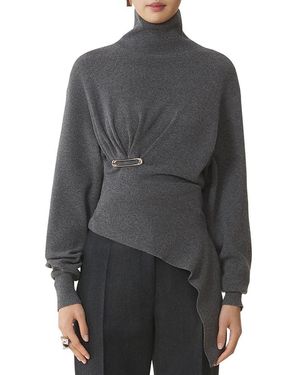 Lanvin Wool And Cashmere Sweater - Gray