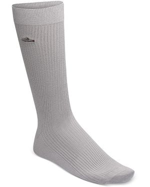 Birkenstock Ribbed Socks - Gray