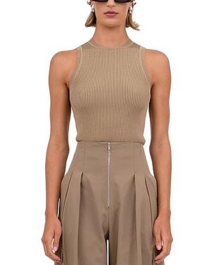 NonChalant Label Mia Tank Top - Brown