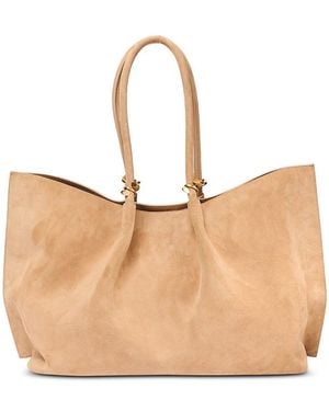 Jonathan Simkhai Devon Large Suede Tote Bag - Natural