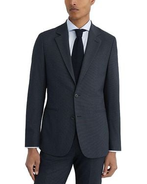 Reiss Graduate Slim Fit Houndstooth Blazer - Blue