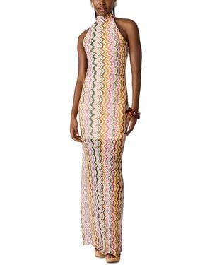Steve Madden Steve Madded Layra Halter Dress - White