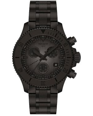Tissot Seastar 1000 Quartz Chronograph Watch, 38Mm - Black