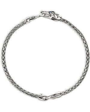 John Hardy Sterling Naga & Sapphire Dragon Chain Bracelet - Metallic