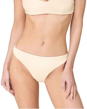 Andie Signature Low Rise Bikini Bottom - Natural