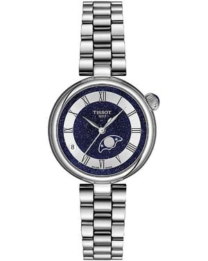 Tissot Desir Moonphase Quartz Watch, 30Mm - Blue