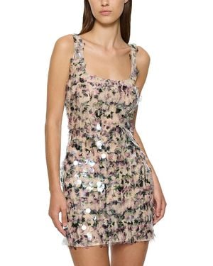 Paris Georgia Basics Flora Mini Dress - Natural