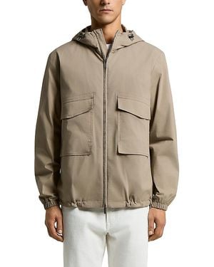 Peserico Hooded Pocket Jacket - Natural