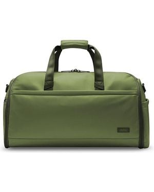 Halfdays Leather Garment Duffel - Green
